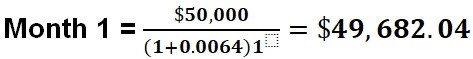 future cash flows npv