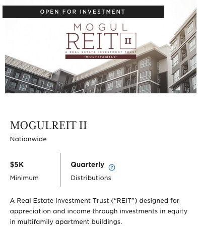 MogulREIT II