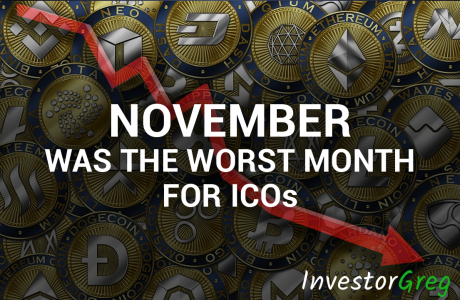 November of 2018 became the worst month of the year for ICOs