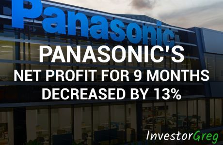 Panasonic Net Profit for 9 months Decreased by 13%