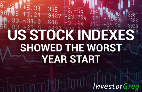 US Stock Indexes Showed the Worst Year Start for 18 Last Years