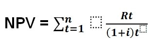 npv formula