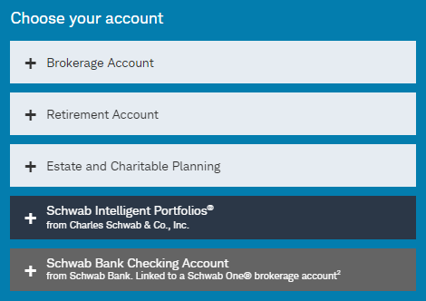 schwab accounts