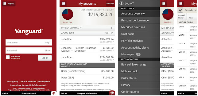 vanguard mobile app